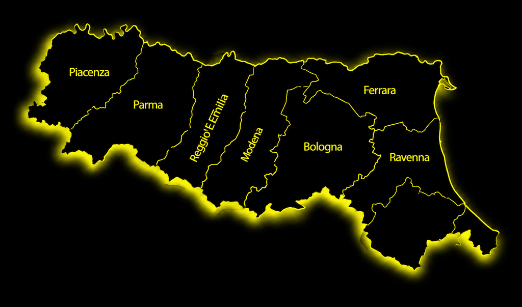 Zone di intervento per riparazione serrande in Emilia-Romagna